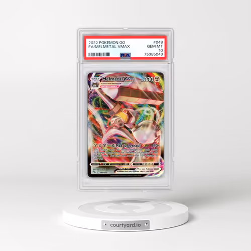 2022 Pokémon Go #048 Melmetal Vmax - Full Art (PSA 10 GEM MINT)