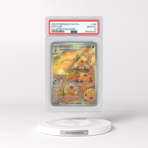 2023 Pokémon Par EN-Paradox Rift #184 Dottler - Illustration Rare (PSA 10 GEM MINT)