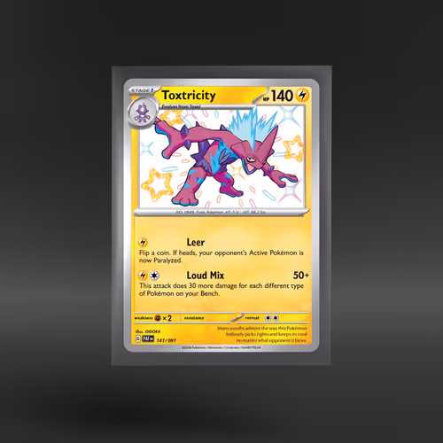 Paldean Fates #141/091 Toxtricity