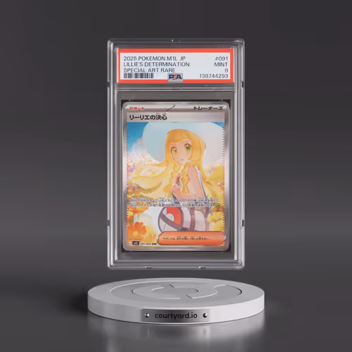 2025 Pokémon M1l-Mega Brave #091 Lillie's Determination - Special Art Rare (PSA 9 MINT)