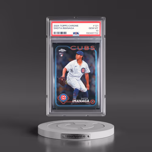 2024 Topps Chrome #121 Shota Imanaga (PSA 10 GEM MINT)