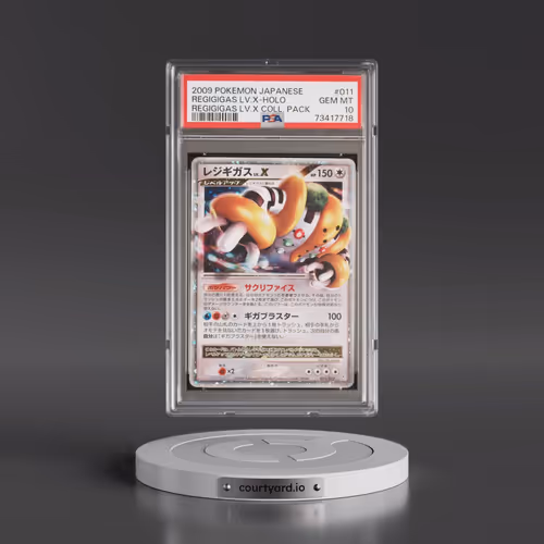 2009 Pokémon Regigigas LV.X Collection Pack #011 Regigigas LV.X - Holo (PSA 10 GEM MINT)