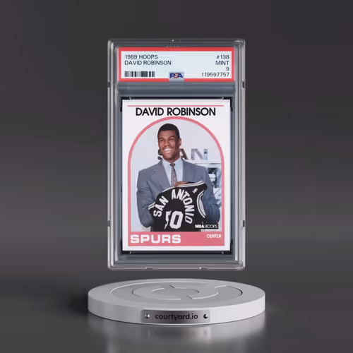 1989 Hoops #138 David Robinson (PSA 9 MINT)
