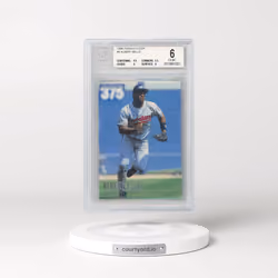1996 Indians Fleer #4 Albert Belle (BGS 6 EX-MT)