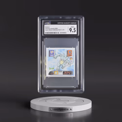 2000 Hyper Sticker Collection Part 3 (2000) #472 Golduck (CGC 9.5 MINT+)