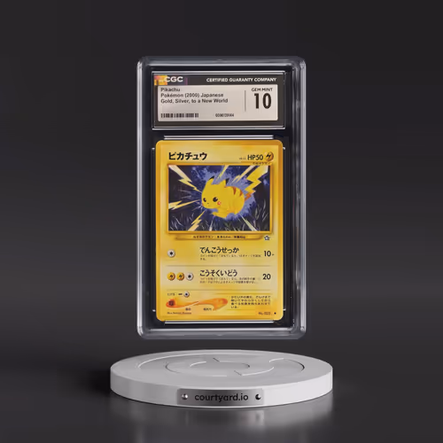 1999 Gold, Silver, to a New World Pikachu (CGC 10 GEM MINT)