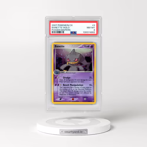 2007 Pokémon EX Power Keepers #4 Banette - Holo (PSA 8 NM-MT)