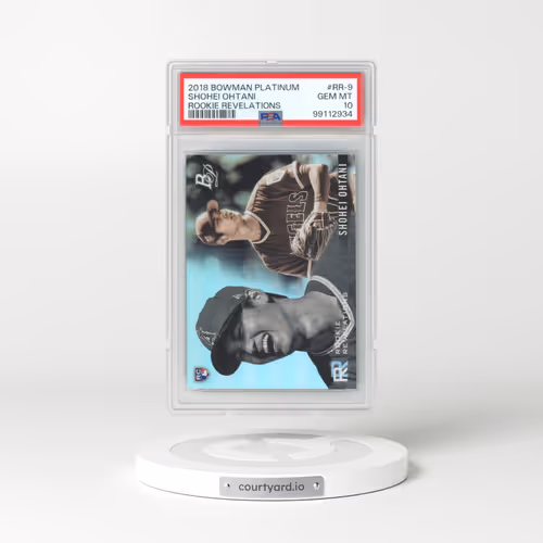 2018 Bowman Platinum Rookie Revelations #RR-9 Shohei Ohtani (PSA 10 GEM MINT)