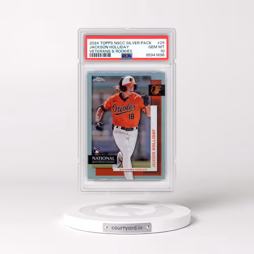 2024 Topps National Sports Collectors Convention Silver Pack Veterans and Rookies #25 Jackson Hollid