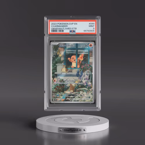 2023 Pokémon Svp EN-SV Black Star Promo #044 Charmander - Obsidian Flames Elite Trainer Box (PSA 9 M