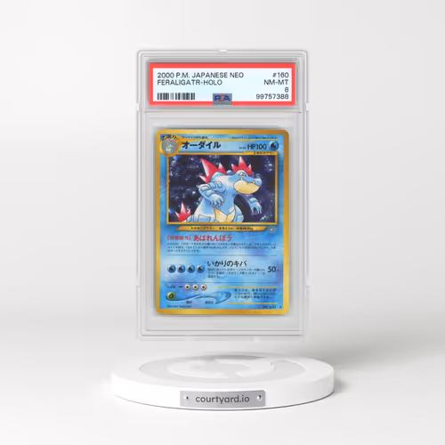 2000 Pokémon Neo #160 Feraligatr - Holo (PSA 8 NM-MT)