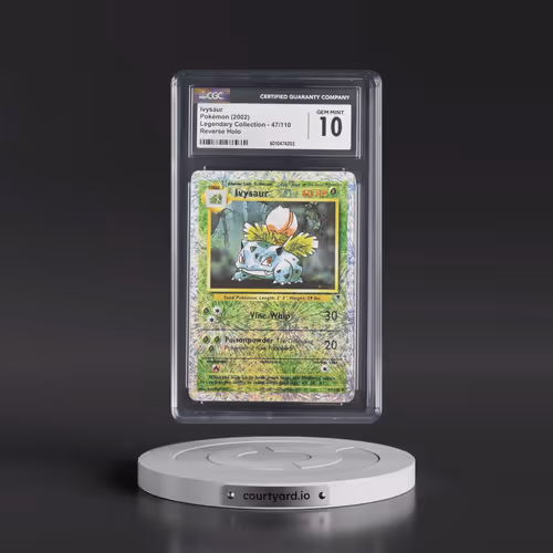 2002 Legendary Collection #47/110 Ivysaur - Reverse Holo (CGC 10 GEM MINT)