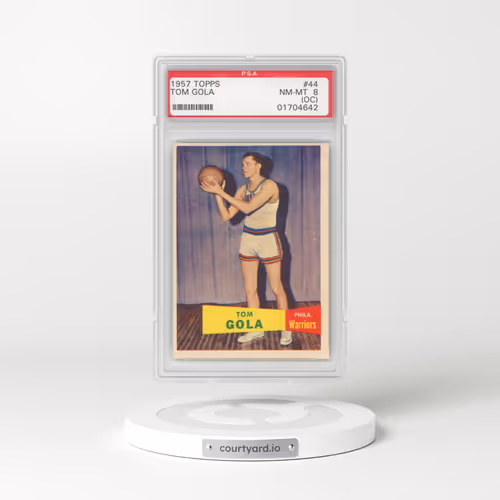 1957 Topps #44 Tom Gola (PSA 8 NM-MT)