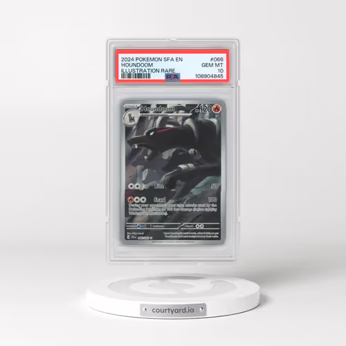 2024 Pokémon Sfa EN-Shrouded Fable #066 Houndoom - Illustration Rare (PSA 10 GEM MINT)