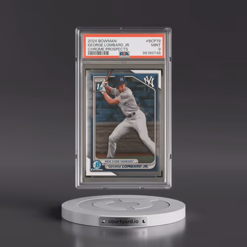 2024 Bowman Chrome Prospects #BCP79 George Lombard Jr. (PSA 9 MINT)