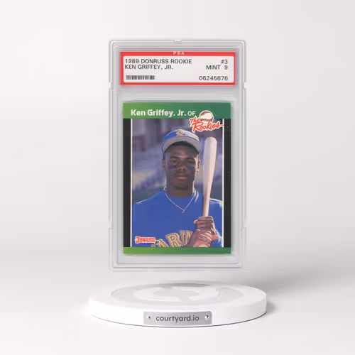 1989 Donruss Rookies #3 Ken Griffey Jr (PSA 9 MINT)
