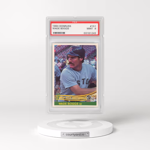 1984 Donruss #151 Wade Boggs (PSA 9 MINT)