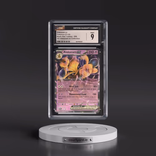 2023 Black Star Promos - Scarlet & Violet SVP EN #050 Alakazam ex - 151 ex Box-Alakazam ex (CGC 9 MI