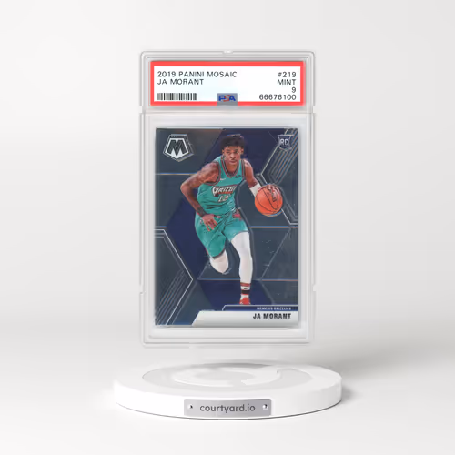 2019 Panini Mosaic #219 Ja Morant (PSA 9 MINT)