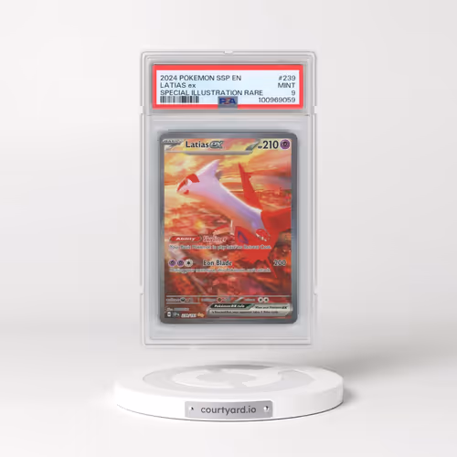 2024 Pokémon Ssp EN-Surging Sparks #239 Latias EX - Holo Special Illustration Rare (PSA 9 MINT)