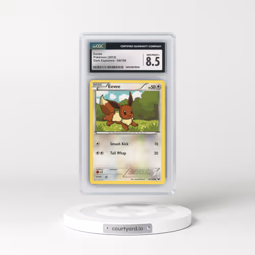 2012 Dark Explorers #84/108 Eevee (CGC 8.5 NM-MT+)