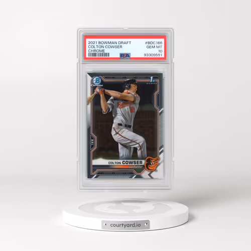 2021 Bowman Draft #BDC166 Colton Cowser - Chrome (PSA 10 GEM MINT)