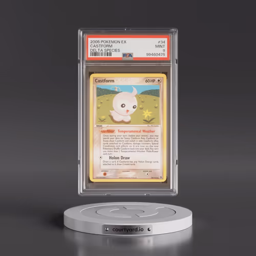 2005 Pokémon EX Delta Species #34 Castform (PSA 9 MINT)