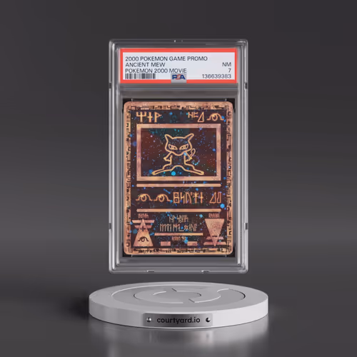 2000 Pokémon Game Movie Ancient Mew - Pokemon 2000 Movie (PSA 7 NM)