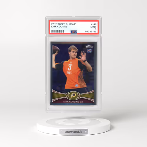 2012 Topps Chrome #146 Kirk Cousins (PSA 9 MINT)