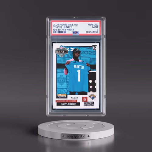 2025 Panini Instant NFL Draft Night #NFLDN2 Travis Hunter (PSA 9 MINT)