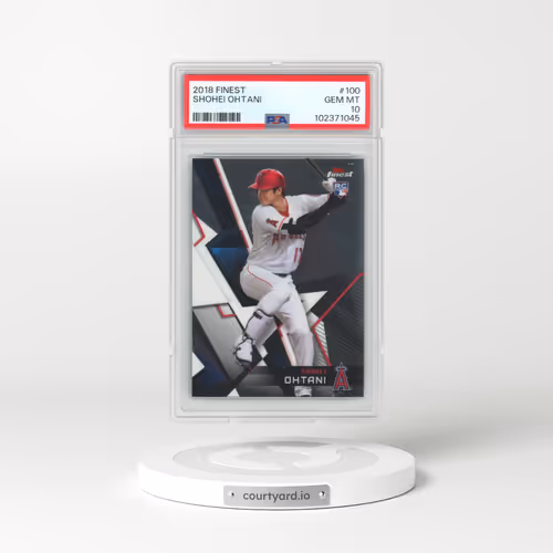 2018 Finest #100 Shohei Ohtani (PSA 10 GEM MINT)