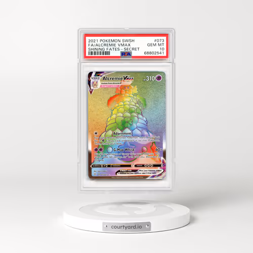 2021 Shining Fates #73 Alcremie VMAX - Full Art Holo (PSA 10 GEM MINT)