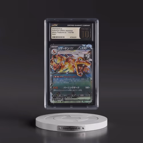 2023 Shiny Treasure ex #115/190 Charizard ex - Holo (CGC 10 PRISTINE)