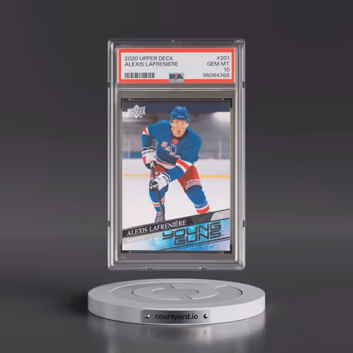 2020 Upper Deck #201 Alexis Lafreniere (PSA 10 GEM MINT)