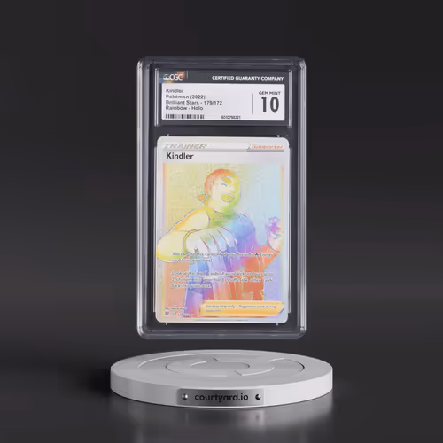 2022 Brilliant Stars #179/172 Kindler - Rainbow Holo (CGC 10 GEM MINT)