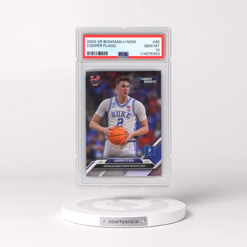 2024-25 Bowman U Now #95 Cooper Flagg (PSA 10 GEM MINT)