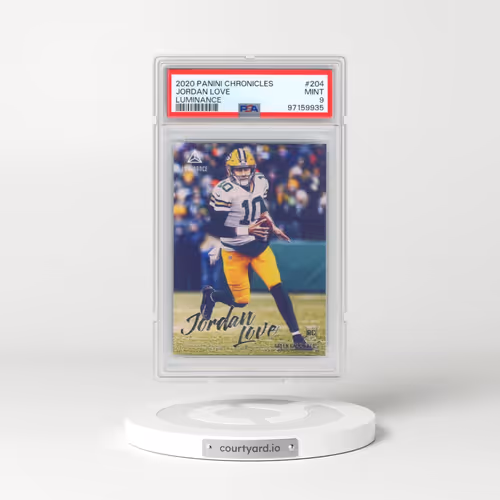 2020 Panini Chronicles Luminance #204 Jordan Love (PSA 9 MINT)