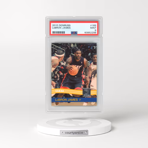 2010 Donruss #165 LeBron James (PSA 9 MINT)