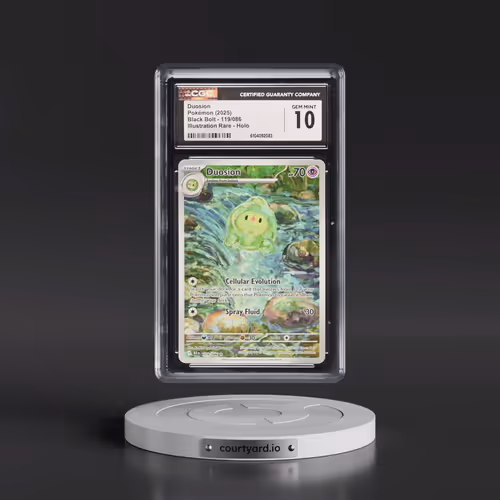 2025 Pokémon Blk EN-Black Bolt #119 Duosion - Illustration Rare (CGC 10 GEM MINT)