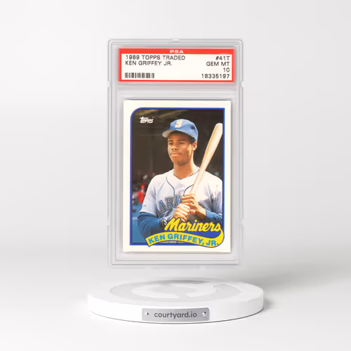 1989 Topps Traded #41T Ken Griffey Jr (PSA 10 GEM MINT)