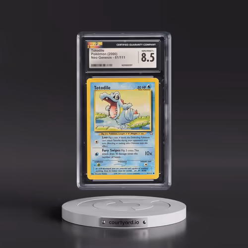 2000 Neo Genesis #81/111 Totodile (CGC 8.5 NM-MT+)