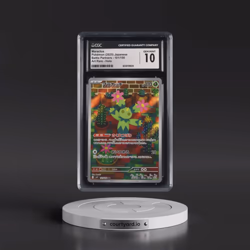 2025 Pokémon SV9-Battle Partners #101 Maractus - Art Rare (CGC 10 GEM MINT)