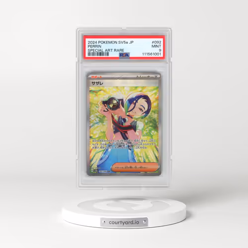 2024 Pokémon Sv5a-Crimson Haze #092 Perrin - Special Art Rare (PSA 9 MINT)