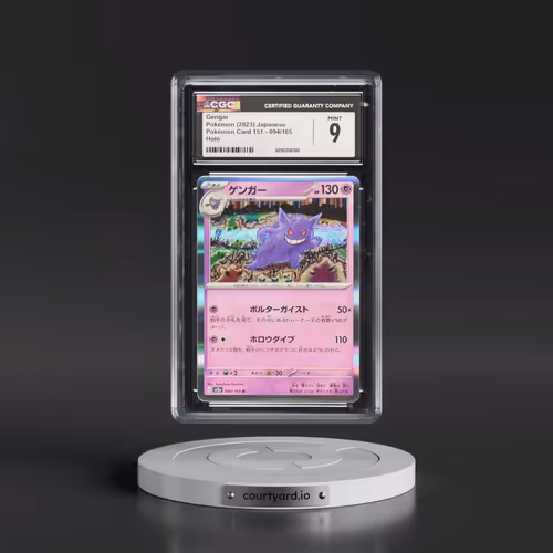 2023 Pokémon Card 151 #094/165 Gengar - Holo (CGC 9 MINT)