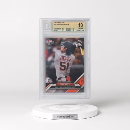 2024 Topps Now #19 Jung Hoo Lee (BGS 10 PRISTINE)