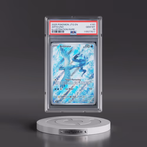 2025 Pokémon Jtg EN-Journey Together #161 Articuno - Illustration Rare (PSA 10 GEM MINT)