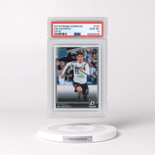 2018 Panini Donruss #191 Kai Havertz - Optic (PSA 10 GEM MINT)