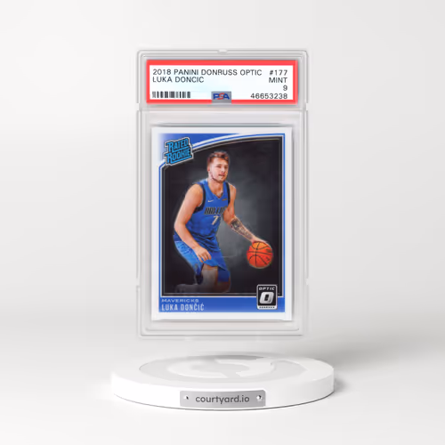 2018 Panini Donruss Optic #177 Luka Doncic (PSA 9 MINT)