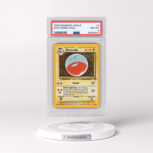 1999 Pokémon Jungle #2 Electrode - Holo (PSA 8 NM-MT)