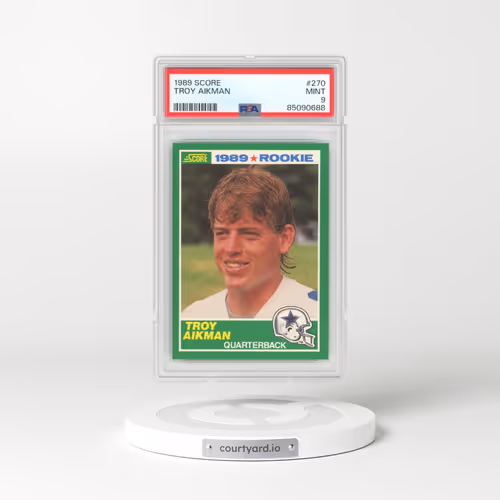 1989 Score #270 Troy Aikman (PSA 9 MINT)